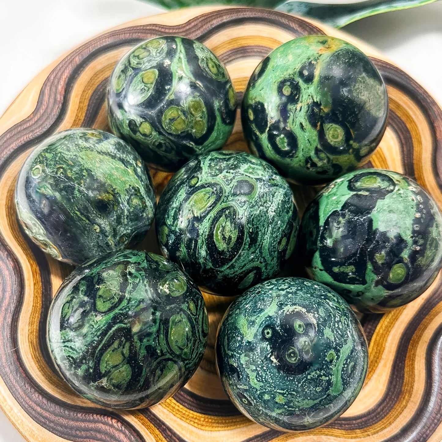 Large Kambaba Jasper Sphere Polished Stone Ball Home Decor Reiki Gift