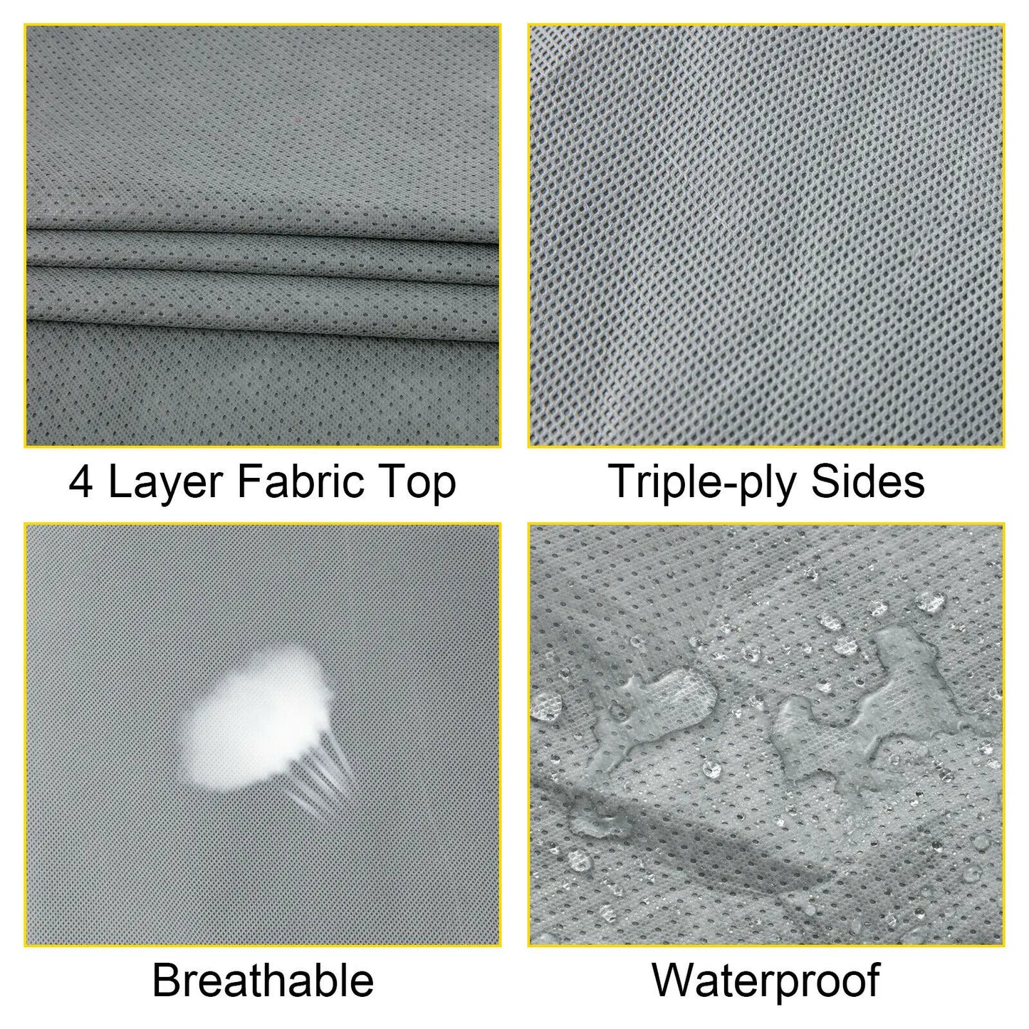 Ljustra RV Cover 33'-35' All Weather Protection Non-Woven Fabric