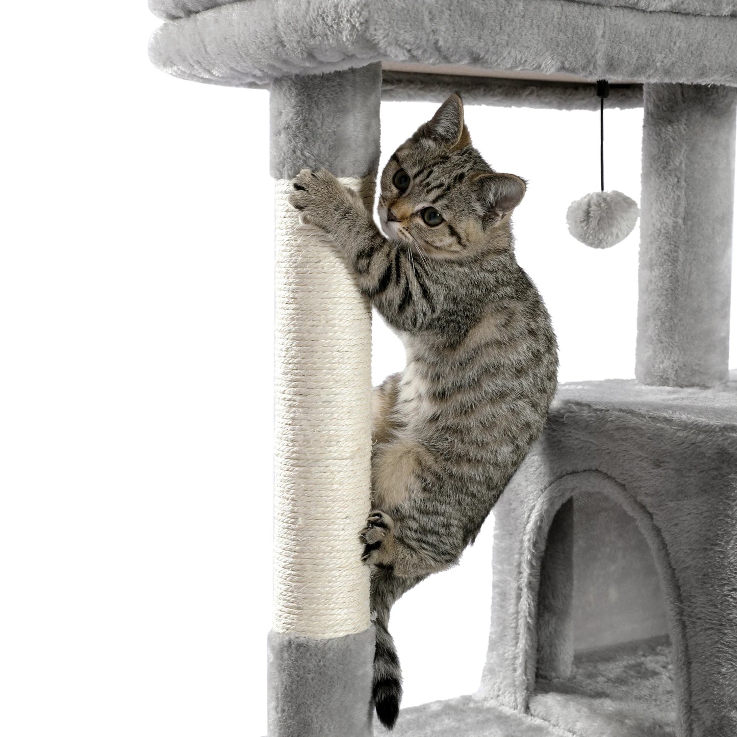 Pet Cat Tree Tower Condo Scratching Post Activity House for Cats