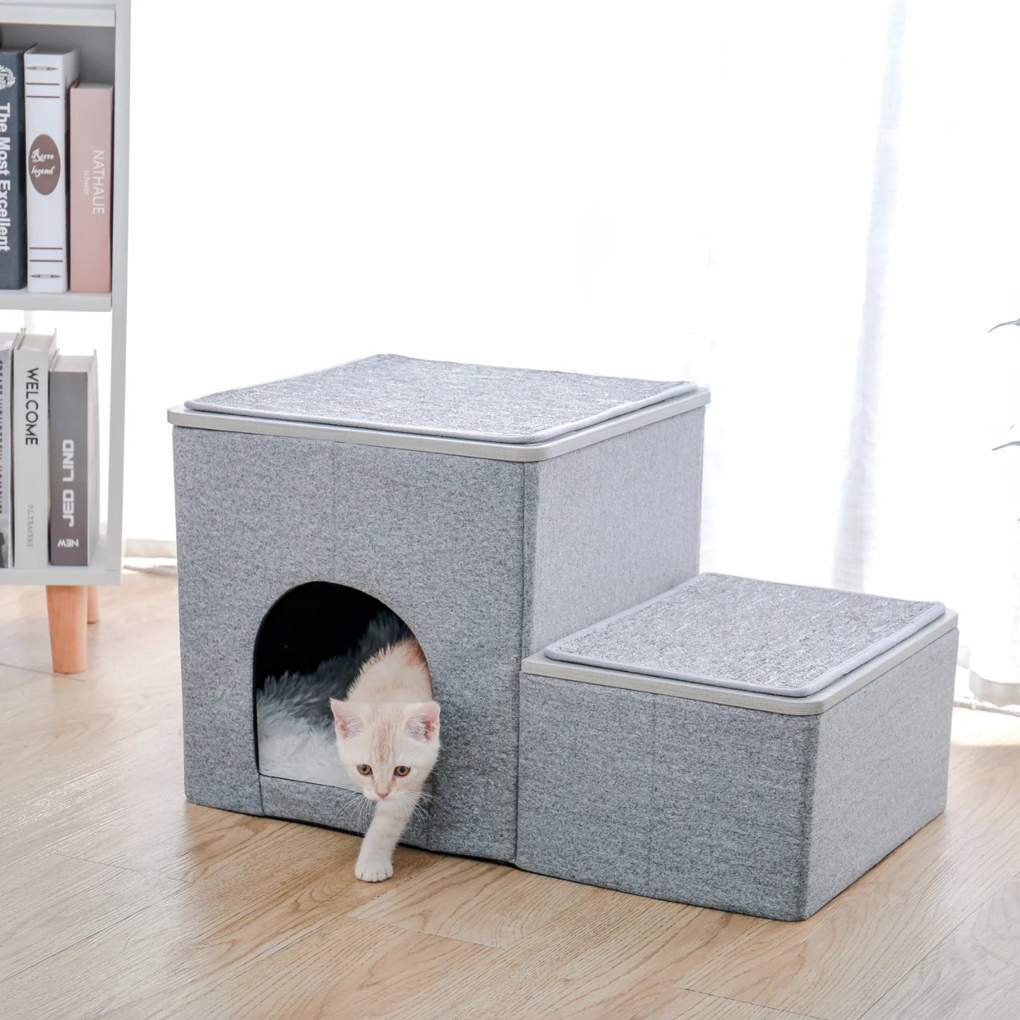 Pet Cat Tree Tower Condo Scratching Post Activity House for Cats