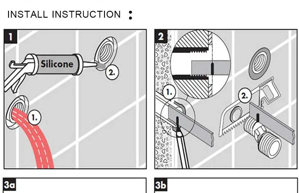 Black Digital Display Thermostatic Shower Faucet Rainfall Mixer Tap