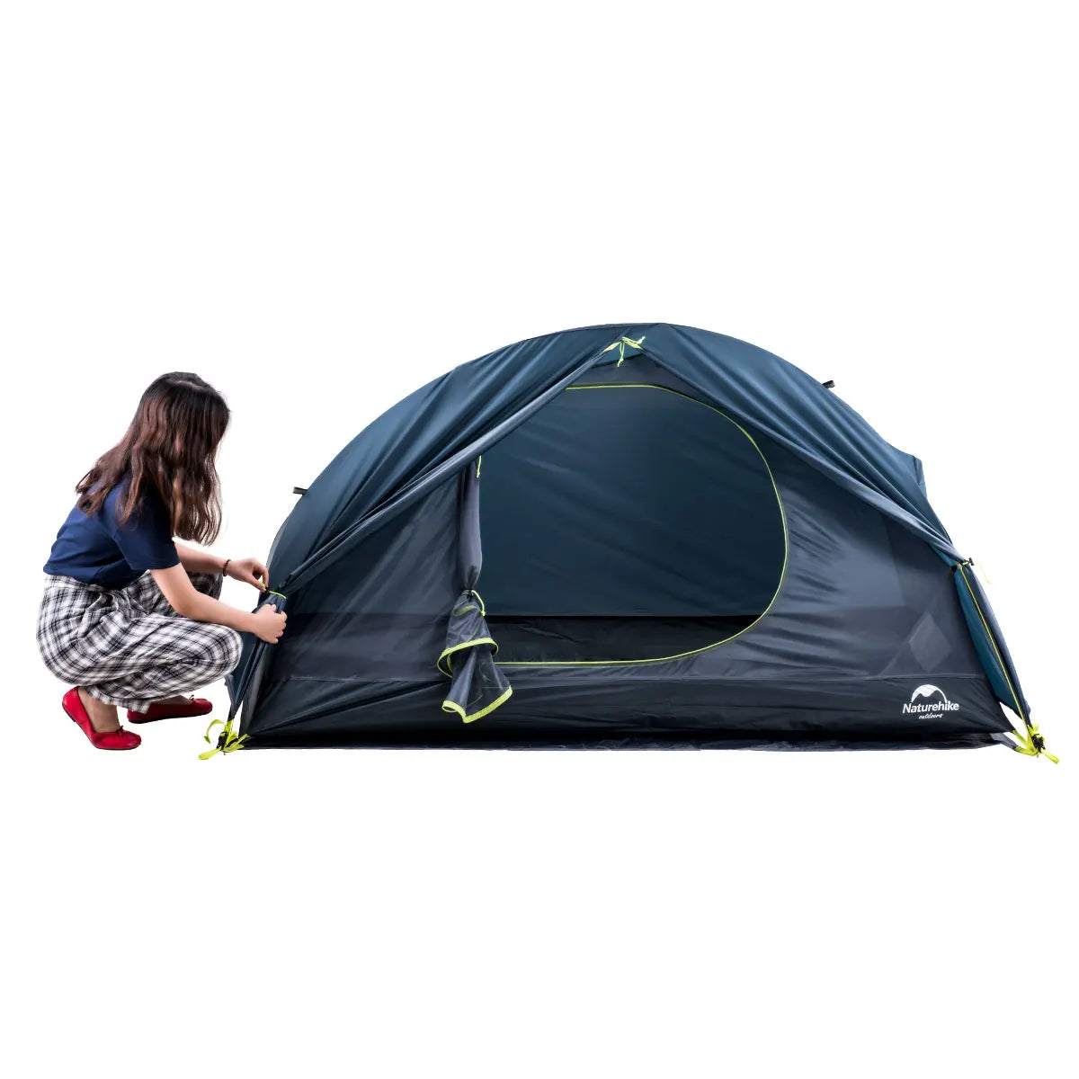 Ultralight 1 Person Backpacking Tent Waterproof Hiking Camping Outdoor
