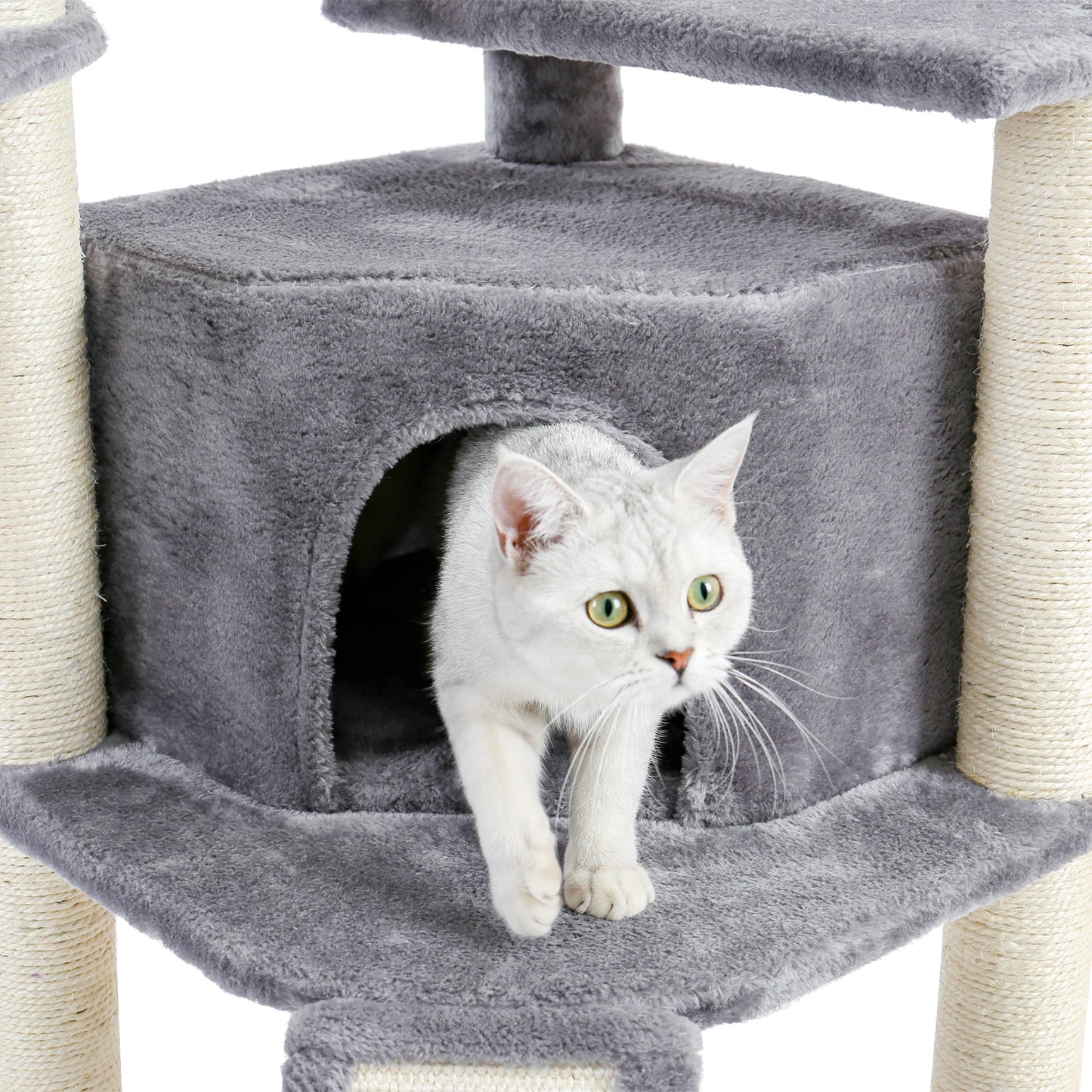 Luxury Cat Climbing Frame Multi-Layer Scratching Post Playground