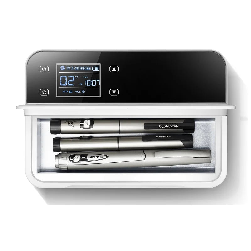 Mini Portable Insulin Refrigerator Cooler For Serum Capsules Battery 10200mAh