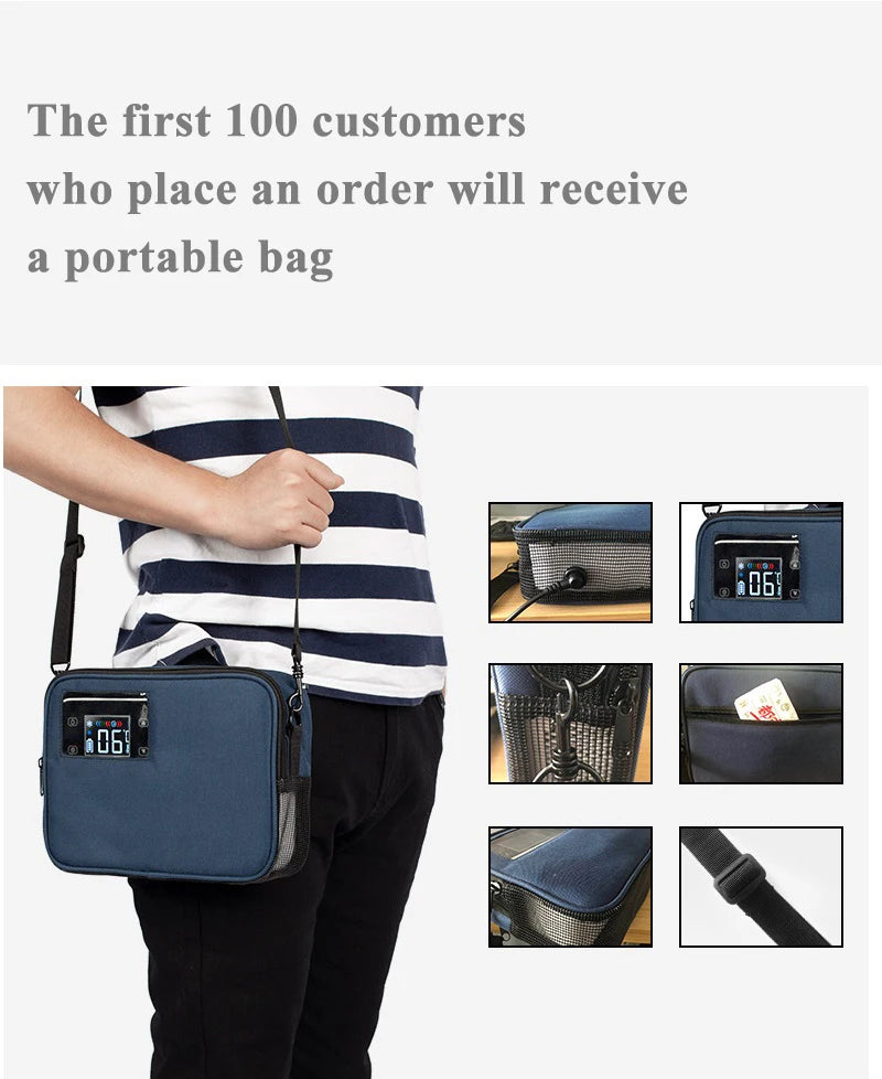 Mini Portable Insulin Refrigerator Cooler For Serum Capsules Battery 10200mAh