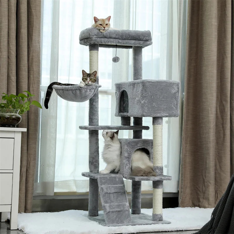 Pet Cat Tree Tower Condo Scratching Post Activity House for Cats