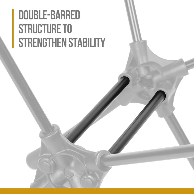 Ljustra Portable Camping Chair Folding Lightweight Outdoor Chair