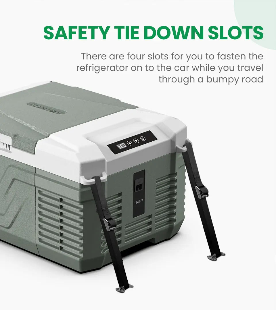 Alpicool NL9 Portable Refrigerator 12V 24V Mini Freezer for Camping