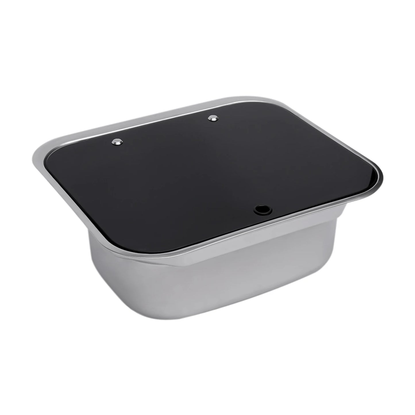 Steel Hand Wash Basin Sink with Tap for RV Caravan Boat Accessories