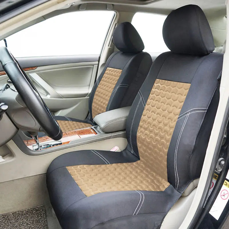 Ljustra Universal Car Seat Covers Front 2 Pieces for SUV Truck Van