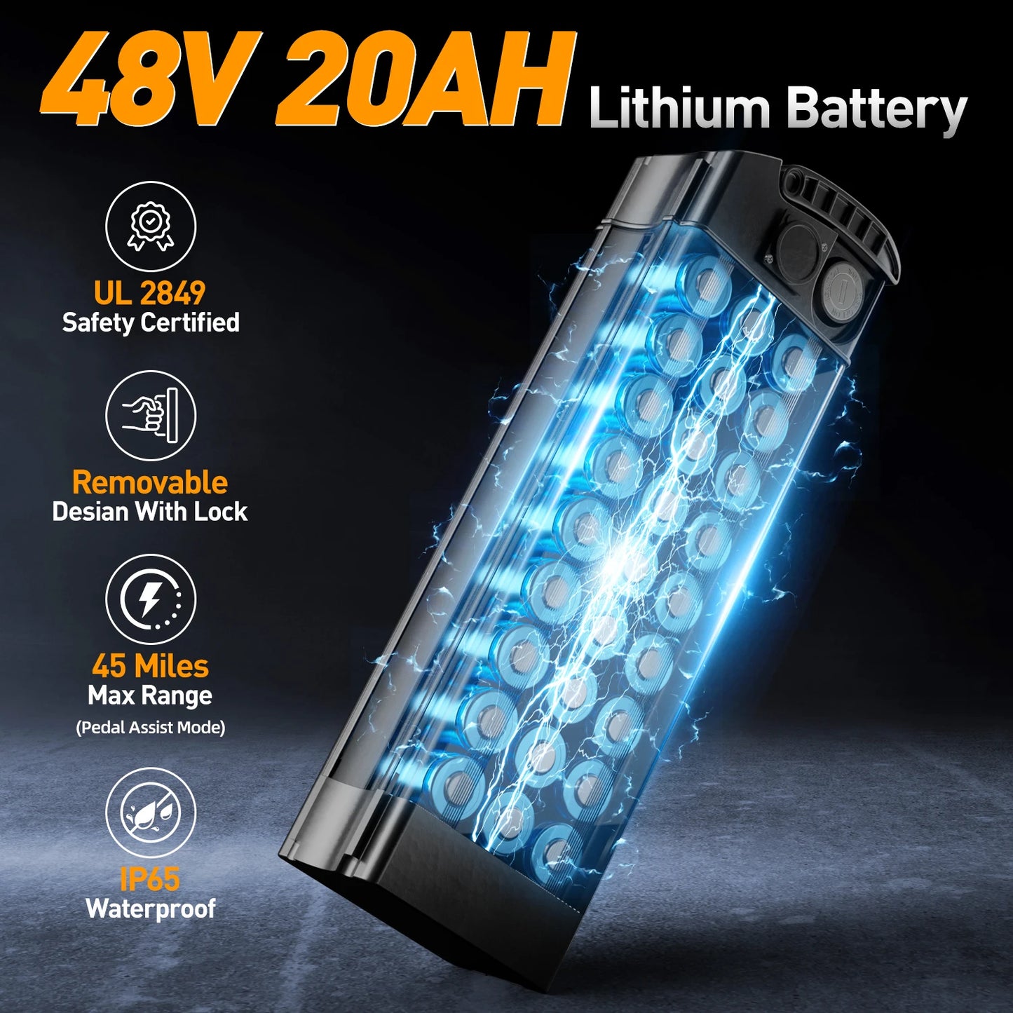 Mini Foldable Electric Bike 500W 48V Battery 14 Inch Ebike for Adults