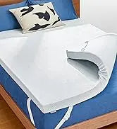 Ljustra 7-Zone Memory Foam Mattress Topper King Cooling Gel Infused