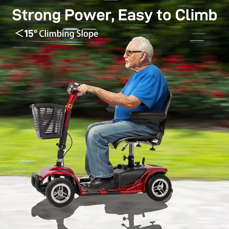 Heavy Duty Electric Scooter for Adults Seniors Mobile Powered Wheelchair