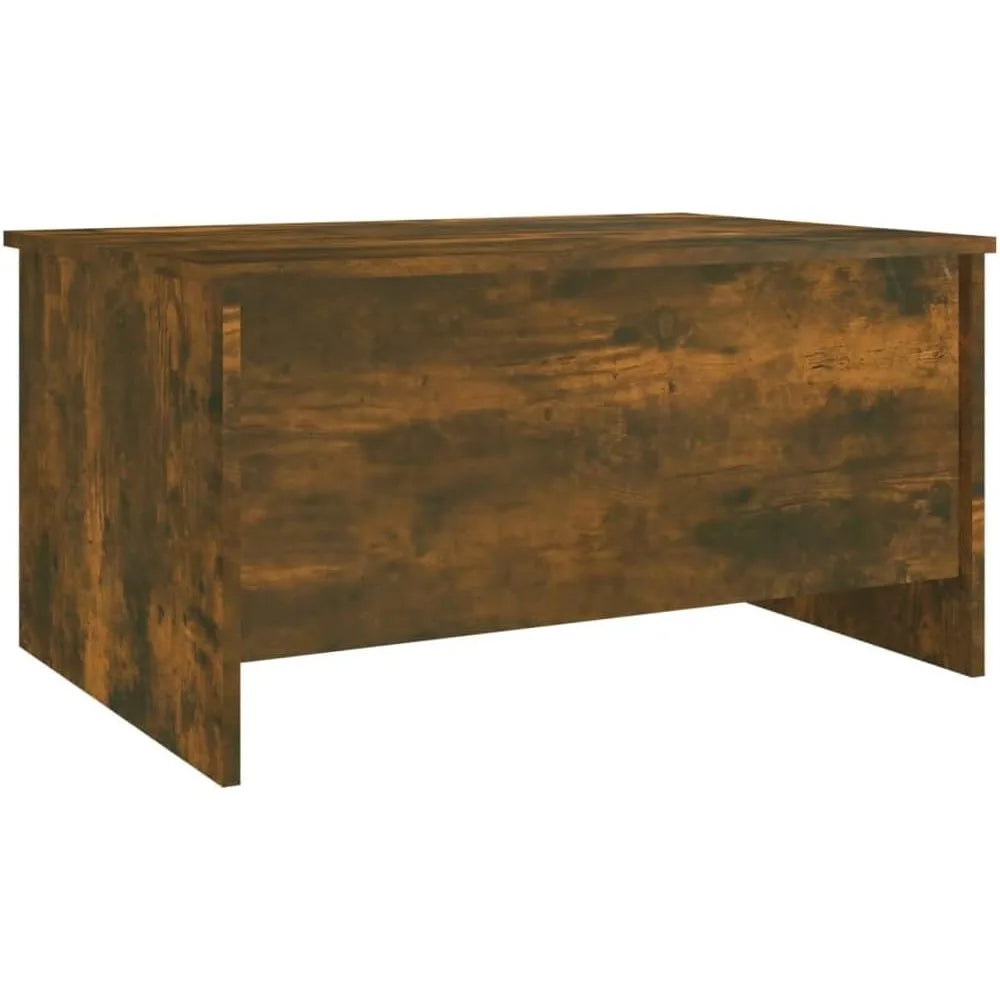 Ljustra Lift-Top Coffee Table Smoked Oak Multifunctional Storage Table