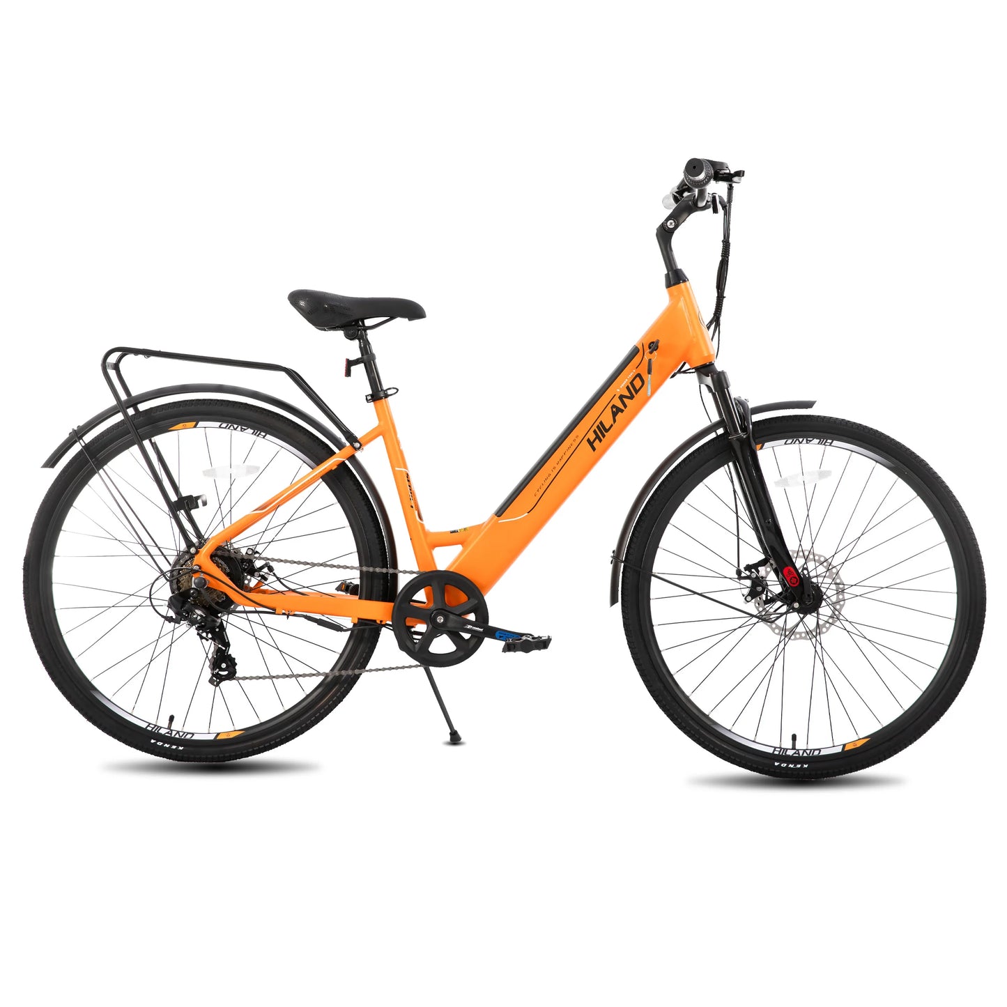 HILAND Electric Road Bike 250W Commuter with Detachable Battery LCD Display