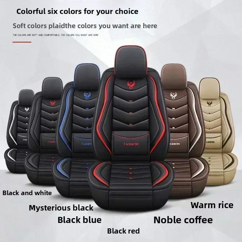 Kia K5 2021-2025 Car Seat Covers Full Set Waterproof Leather Wear-Resistant