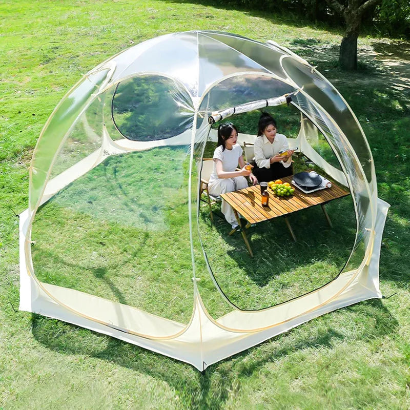 Outdoor Dome Starry Sky Tent 4-8 Person Quick Setup Camping Tent