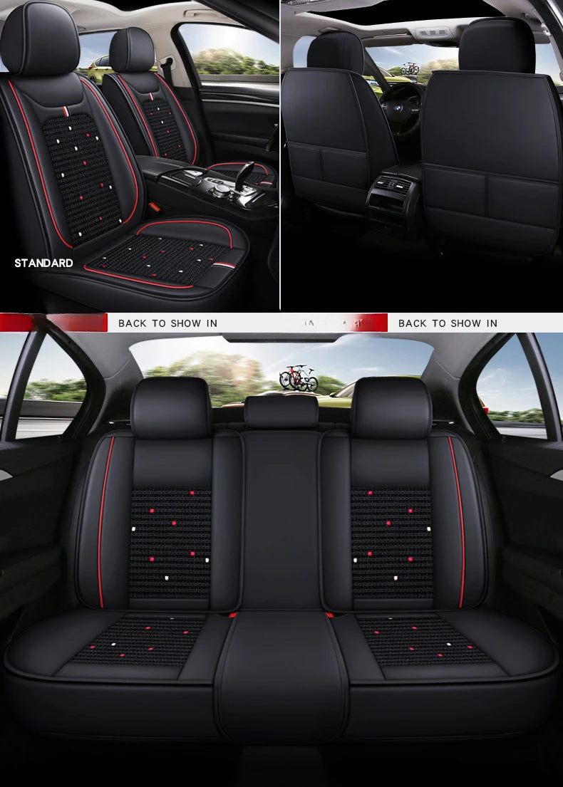 Nissan Frontier PU Leather Car Seat Cover Soft Comfortable Wear-Resistant