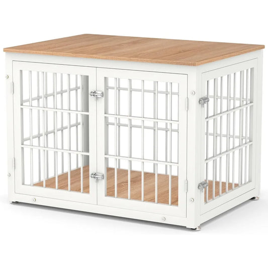 Heavy Duty Dog Crate Furniture for Large Medium Dogs Indoor End Table