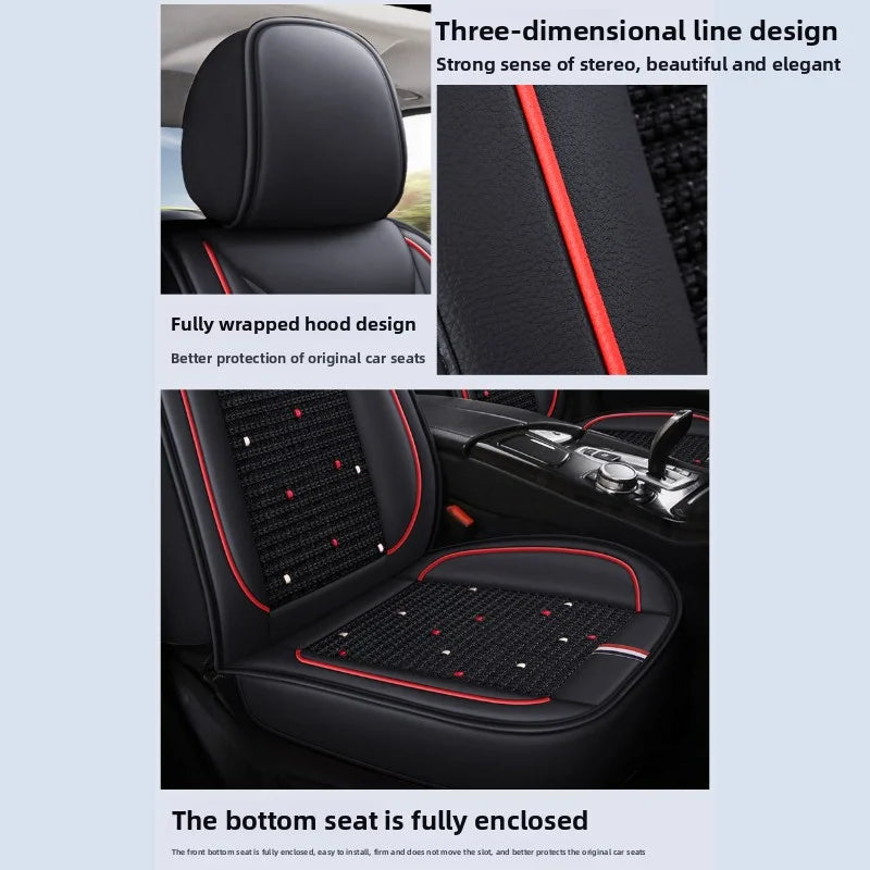 Nissan Frontier PU Leather Car Seat Cover Soft Comfortable Wear-Resistant