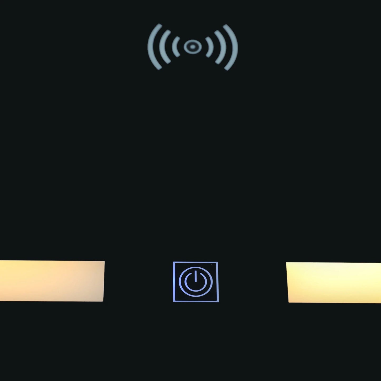 Smart Bedside Table with Bluetooth Speaker USB Wireless Charging and Light