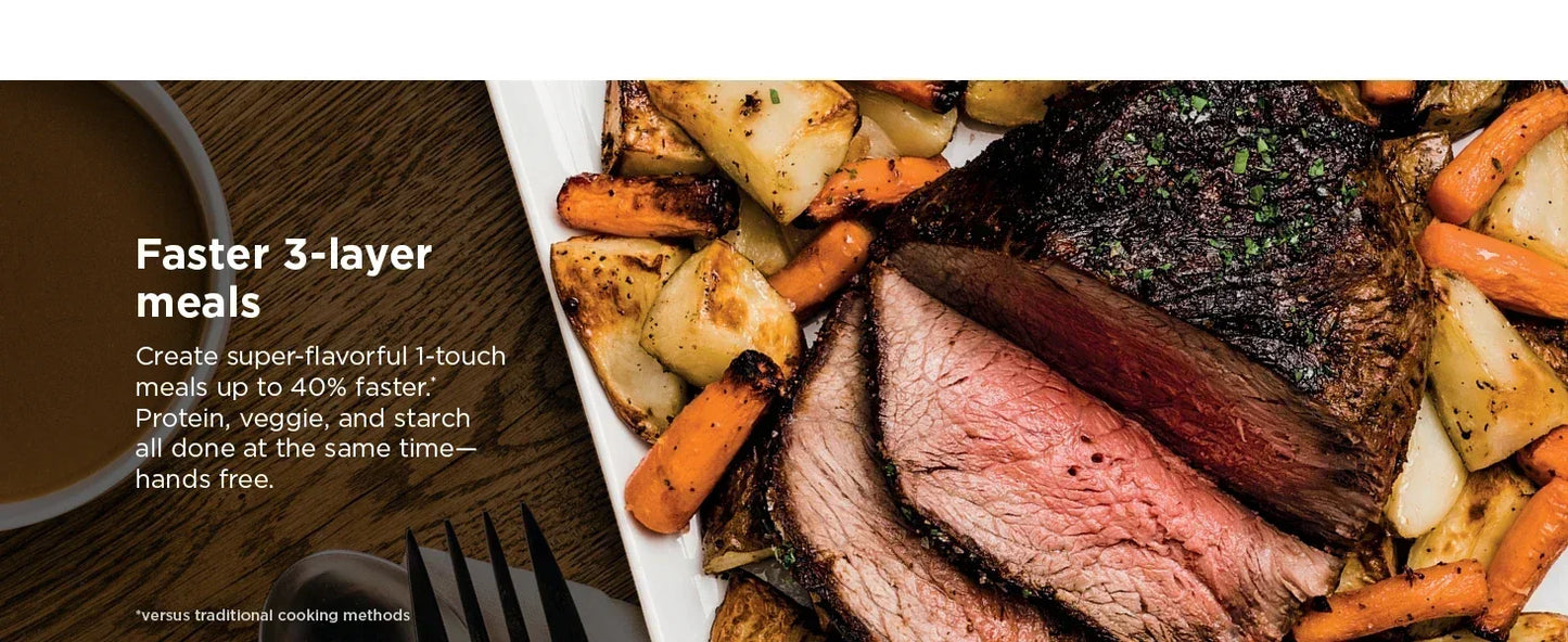 Ninja Foodi 14-in-1 XL 8 Quart Pressure Cooker Steam Fryer SmartLid Thermometer