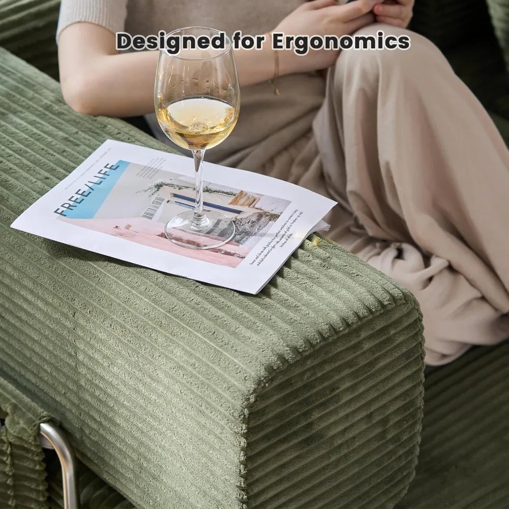 Ljustra Folding Sofa Bed Convertible Couch King Size Modular Lounge