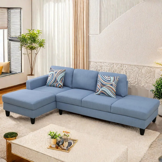 Ljustra Modular Sectional Sofa 4 Seat Convertible Couch Living Room