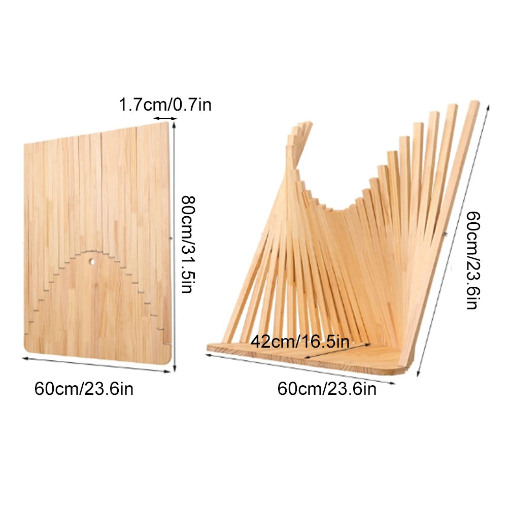 Minimalist Wall Mounted Computer Desk Solid Wood Folding Office Table