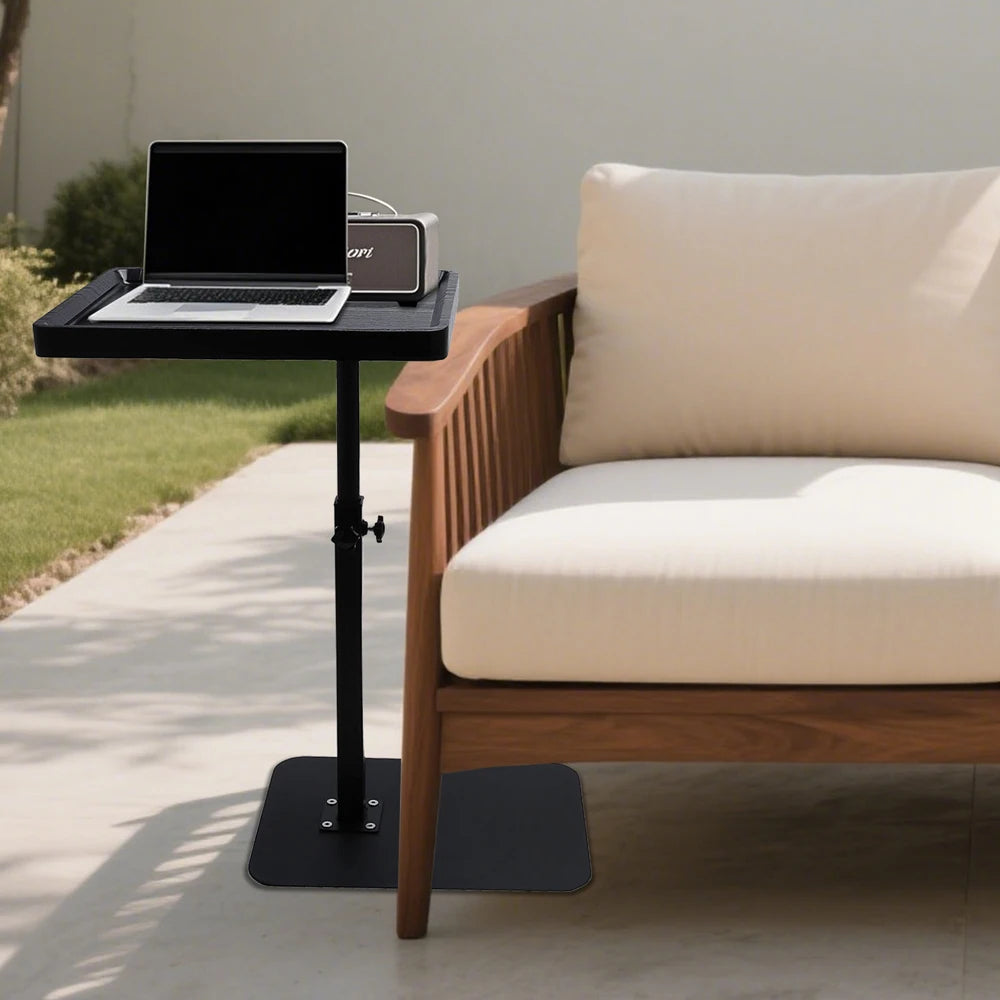 Adjustable Laptop Desk Rolling Cart Overbed Bedside Table 360° Rotatable