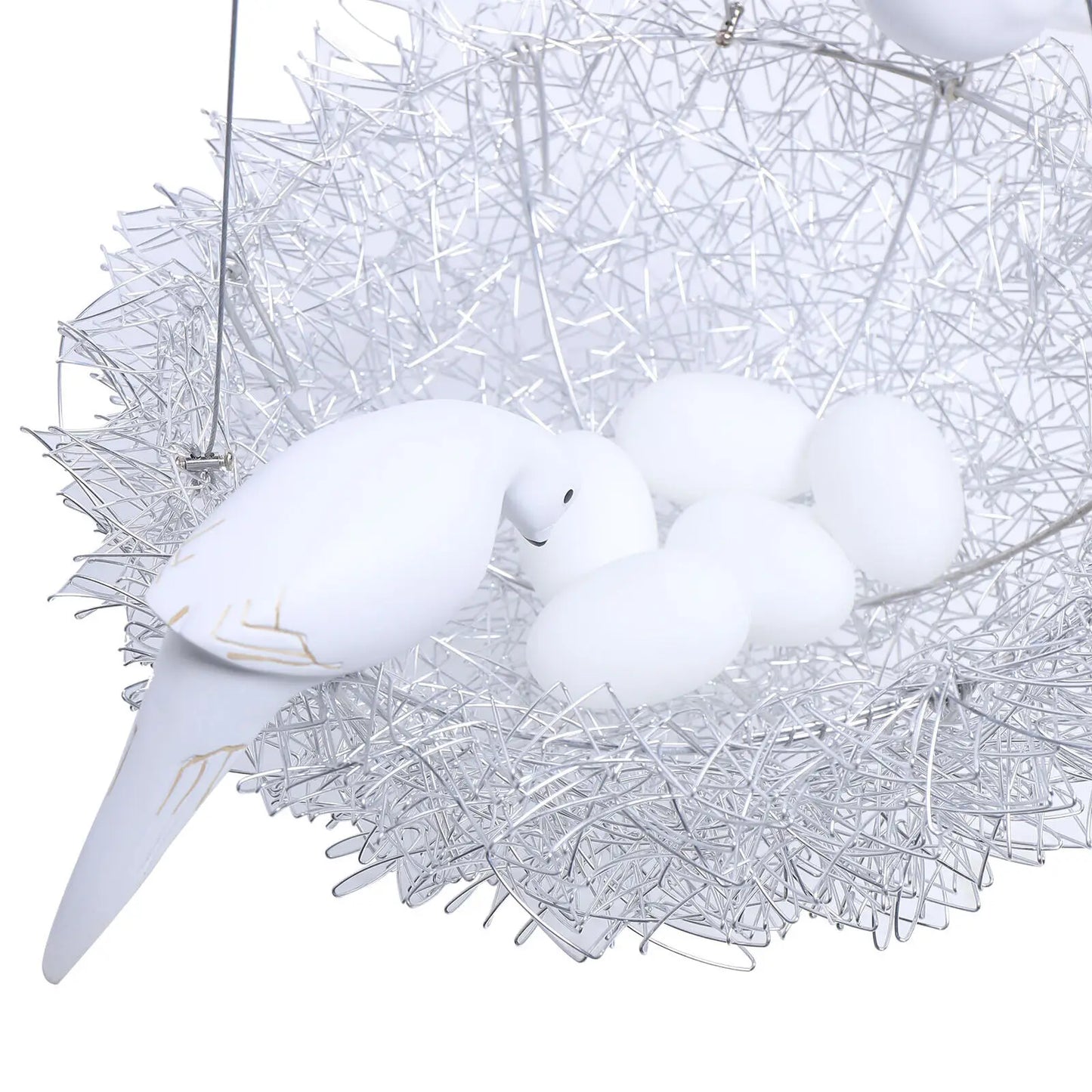 Modern LED Ceiling Light Pendant Lamp Bird's Nest Chandelier