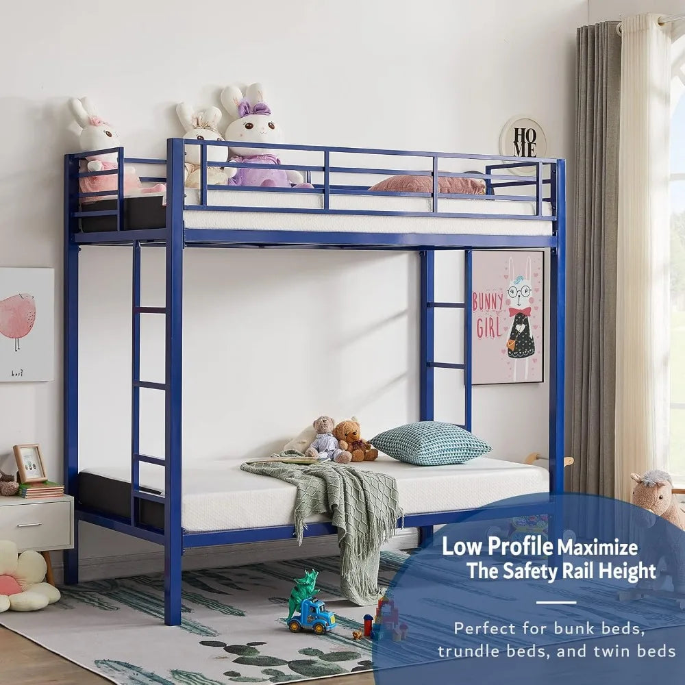 Ljustra 6 Inch Cooling Gel Twin Memory Foam Mattress for Bunk Beds