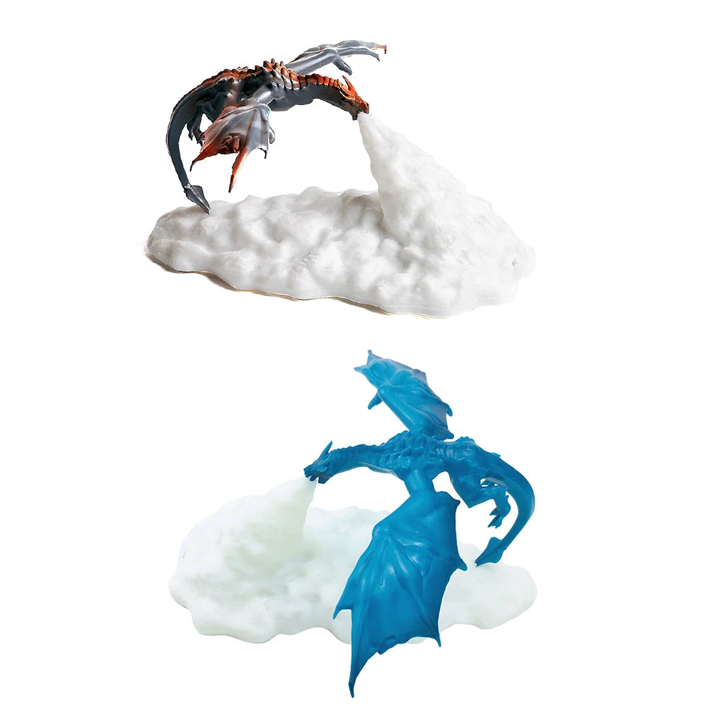 3D Printed LED Dragon Night Light Kids Bedroom Living Room Lamp