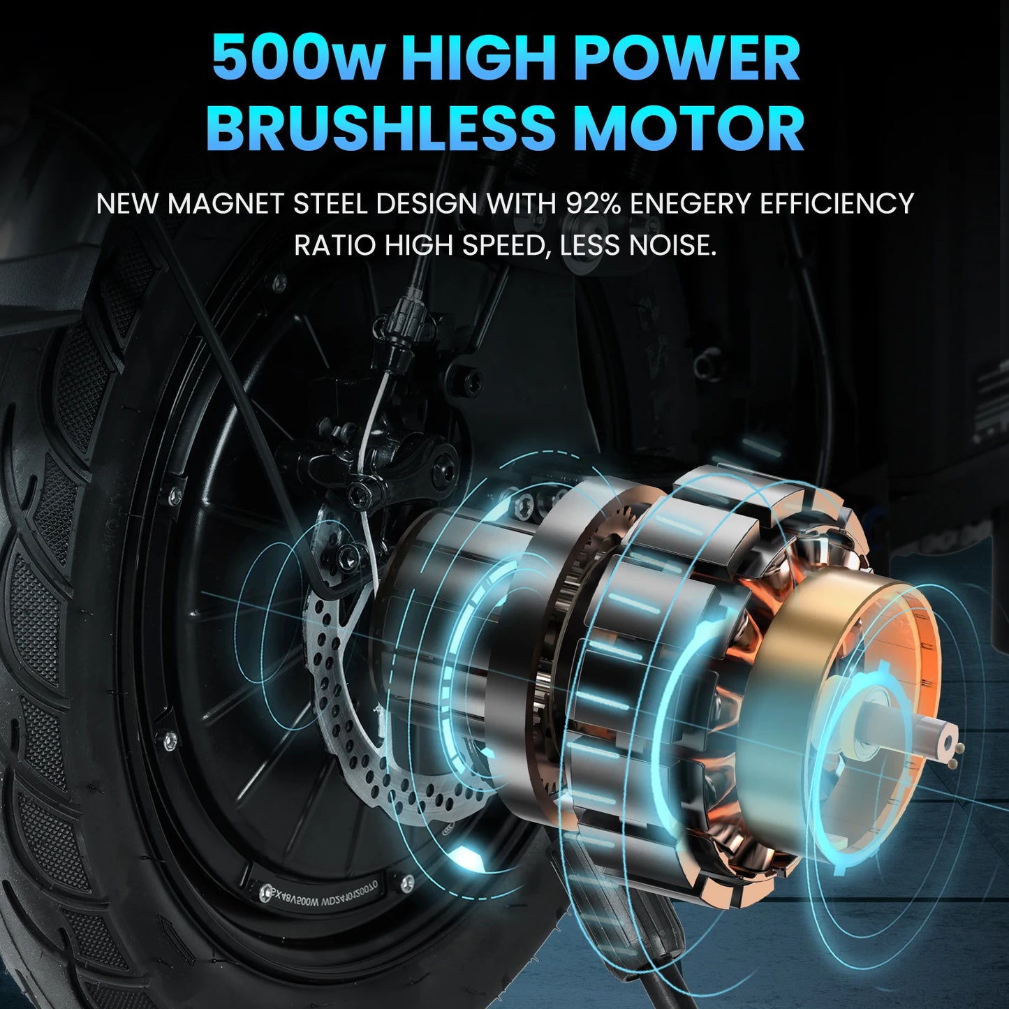 Ljustra A9 Electric Bike 500W Motor 48V 15AH E-bike Fast Speed