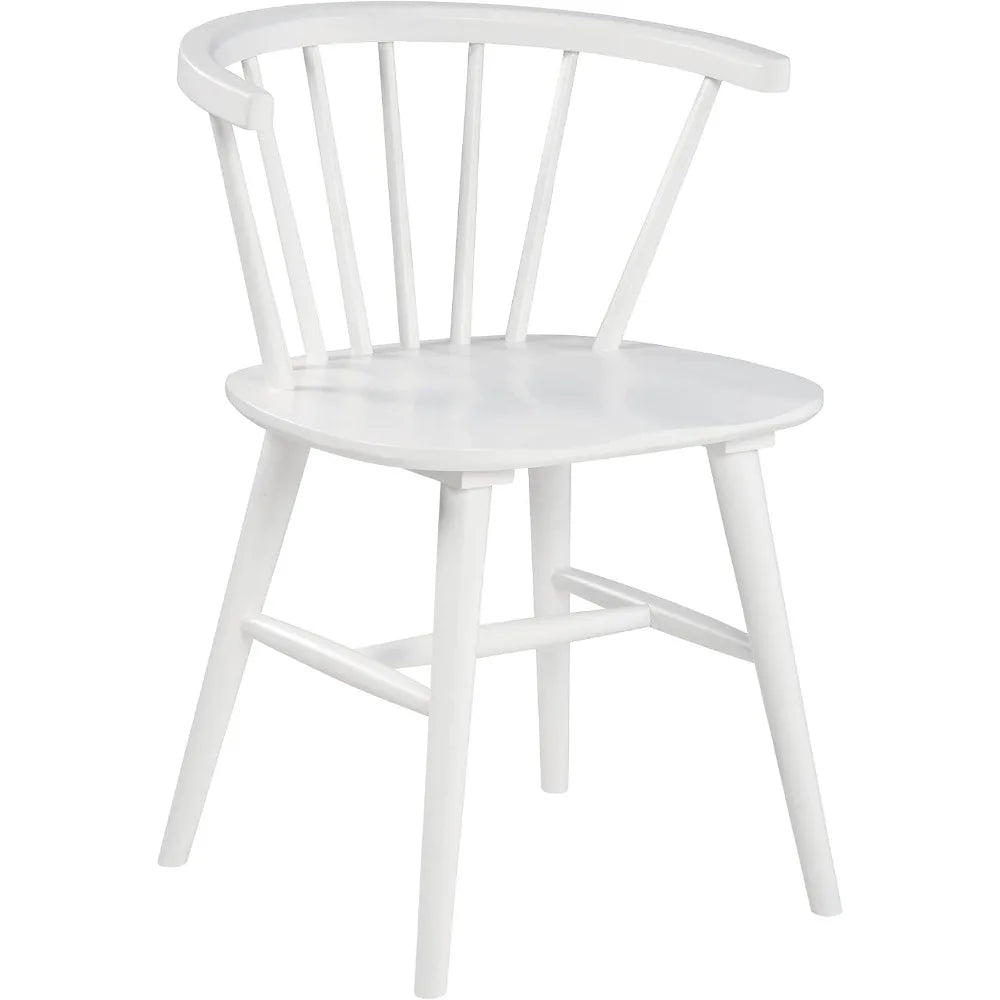 Grannen Modern Spindle Back Dining Chair Set of 2 for Home Decor