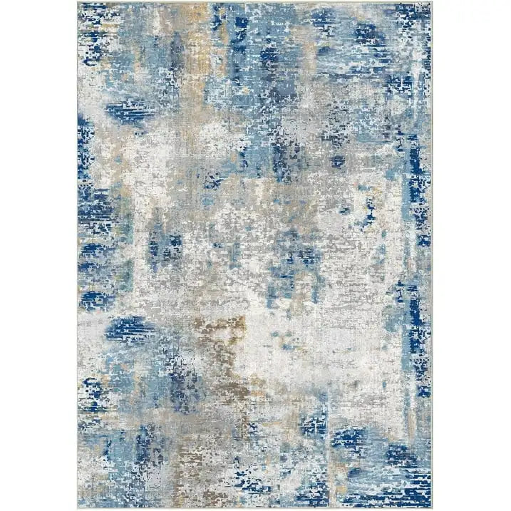 Modern Abstract Fluffy Area Rug for Living Room Bedroom Home Decor