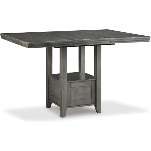 Hallanden Modern Farmhouse Counter Height Dining Table Extension