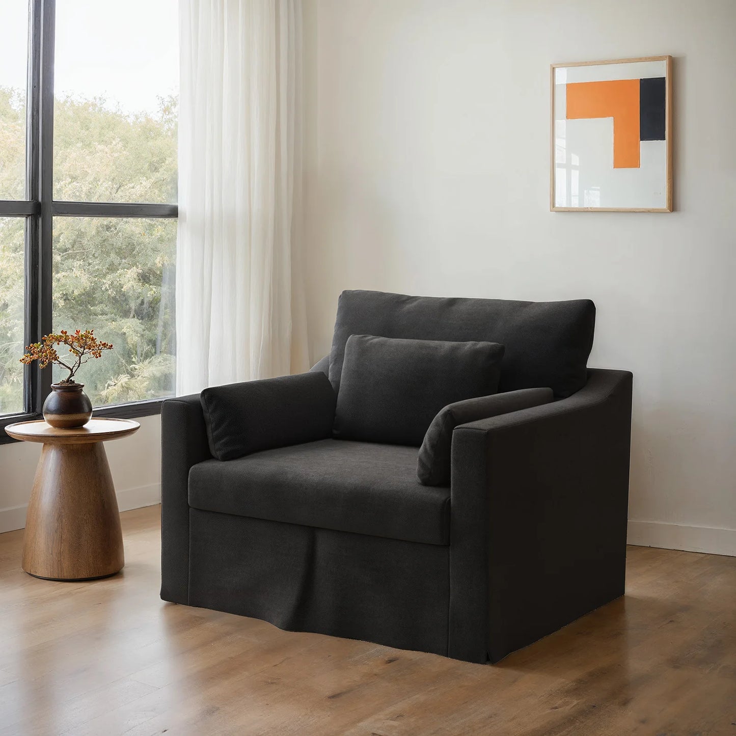 Ljustra Luxury Living Room Sofa Comfortable Couch Washable Cover