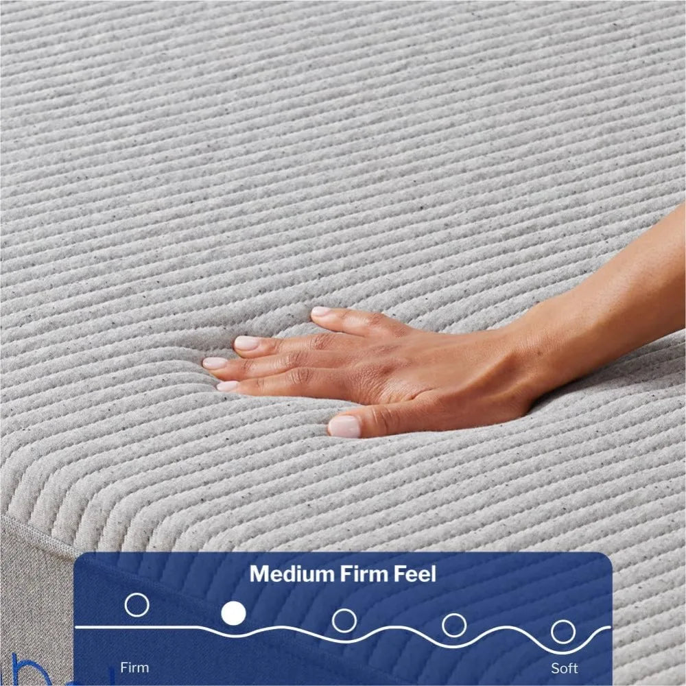 Ljustra Queen Size Memory Foam Mattress Medium Firm Bed in a Box