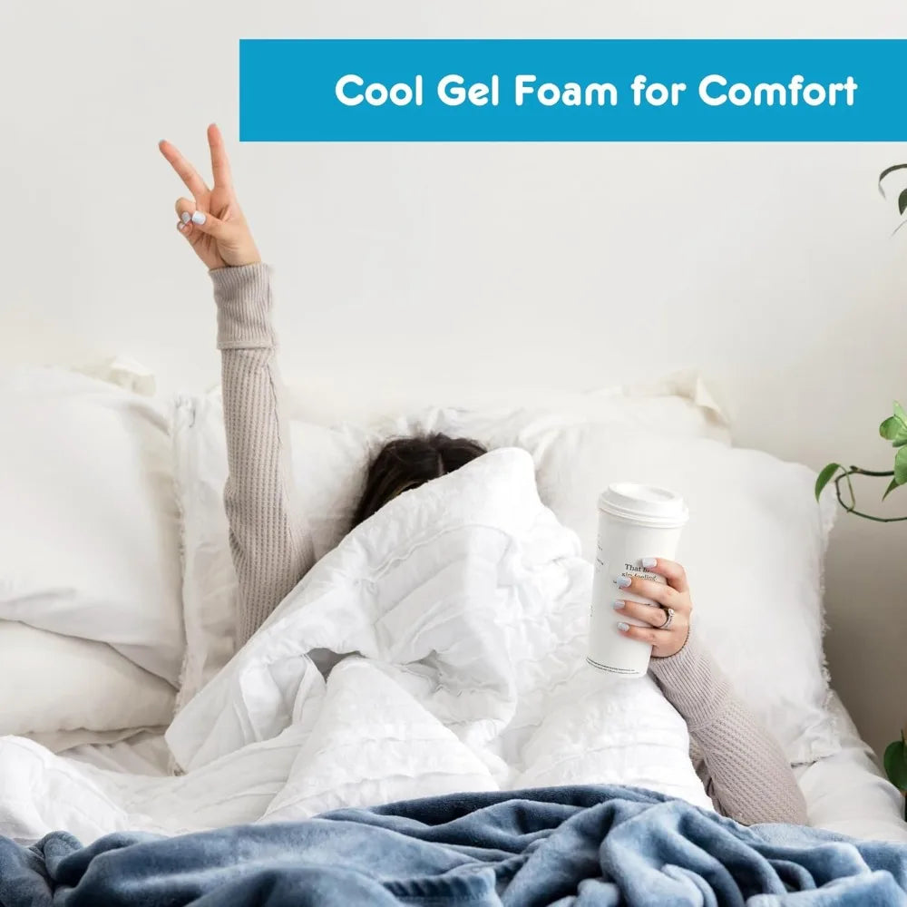 Ljustra Mayfield Plush Hybrid Mattress Full Size Bed in a Box