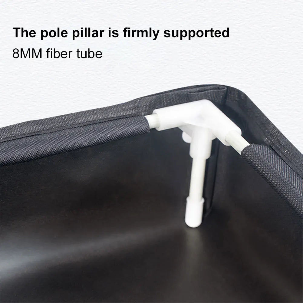 Portable Shower Pan with Drain Hose for Camping Outdoor Pet Bath