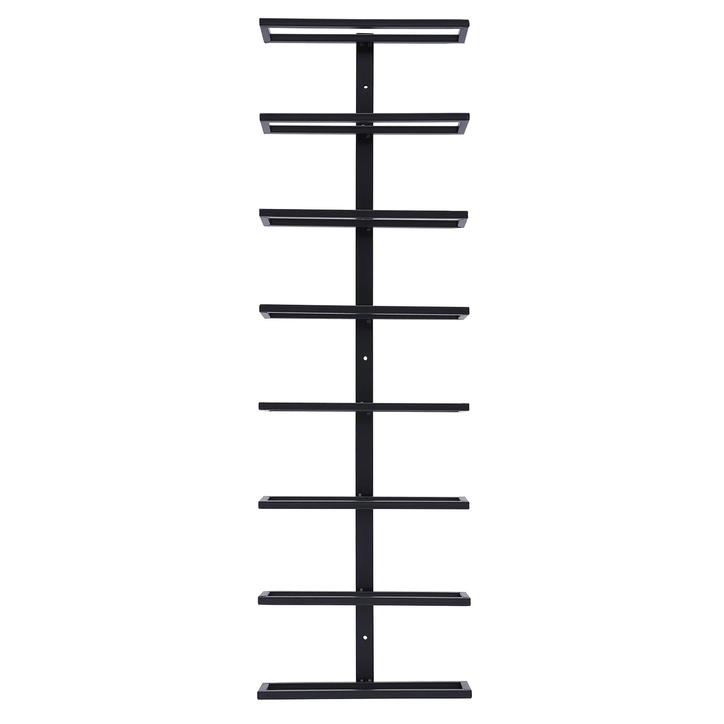 8 Layers Wall Mounted Wine Rack Detachable Storage Organizer Kitchen Bar