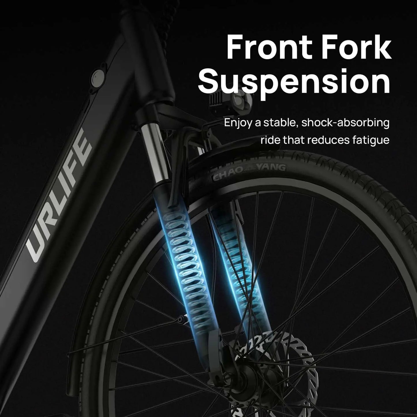 750W E-Bike Commuter 26" Tires 48V 10.4Ah LCD Display 20MPH Speed