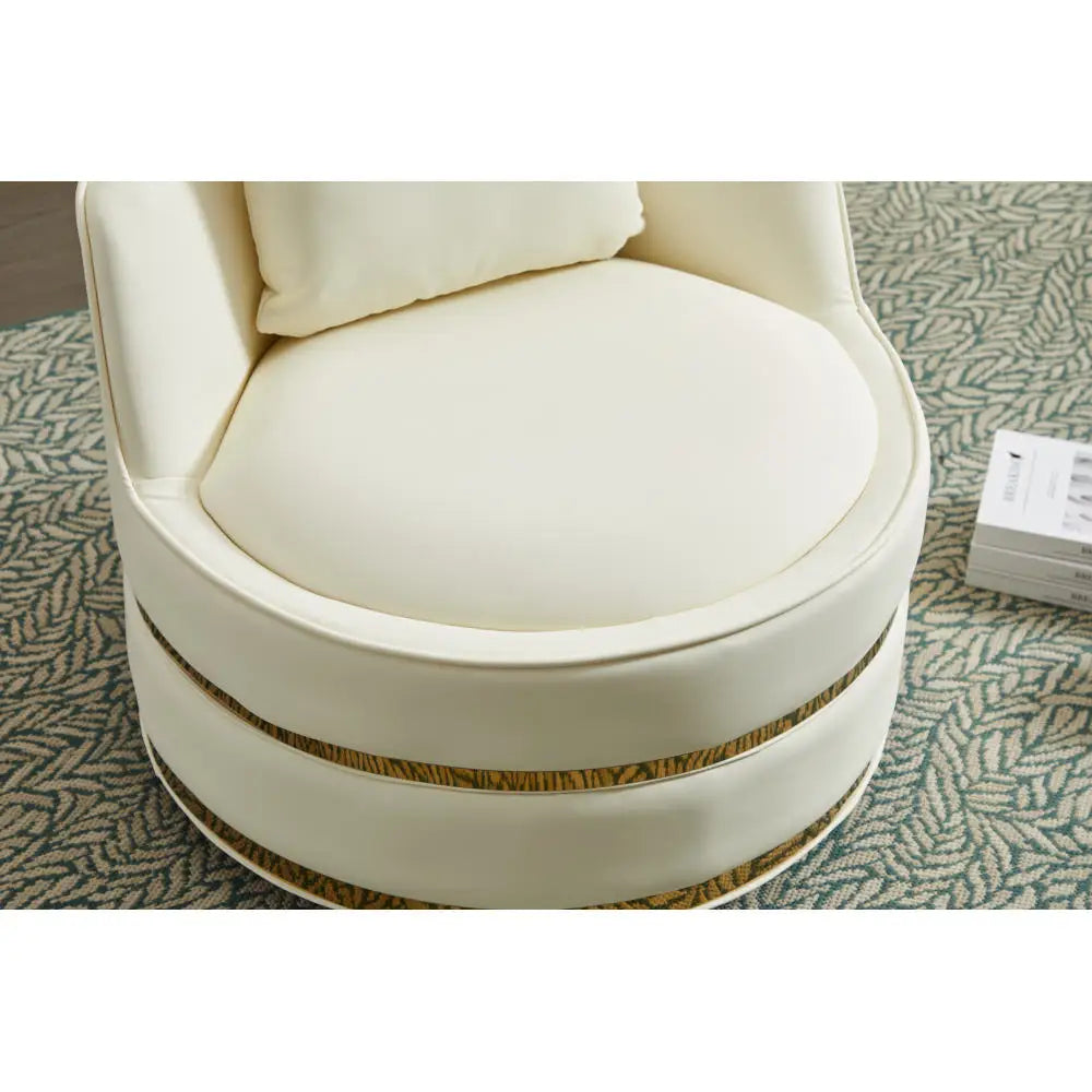 Swivel Chair 360 Degree Armchair Upholstered Accent Chair Living Room