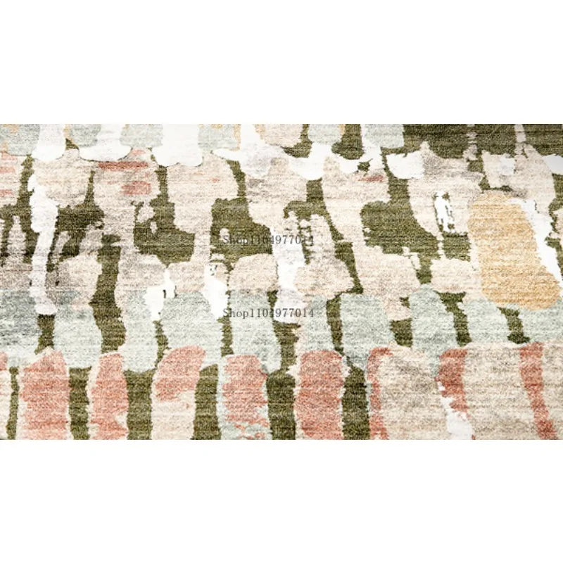 Soft Abstract Non-Slip Living Room Rug for Bedroom Dining Room