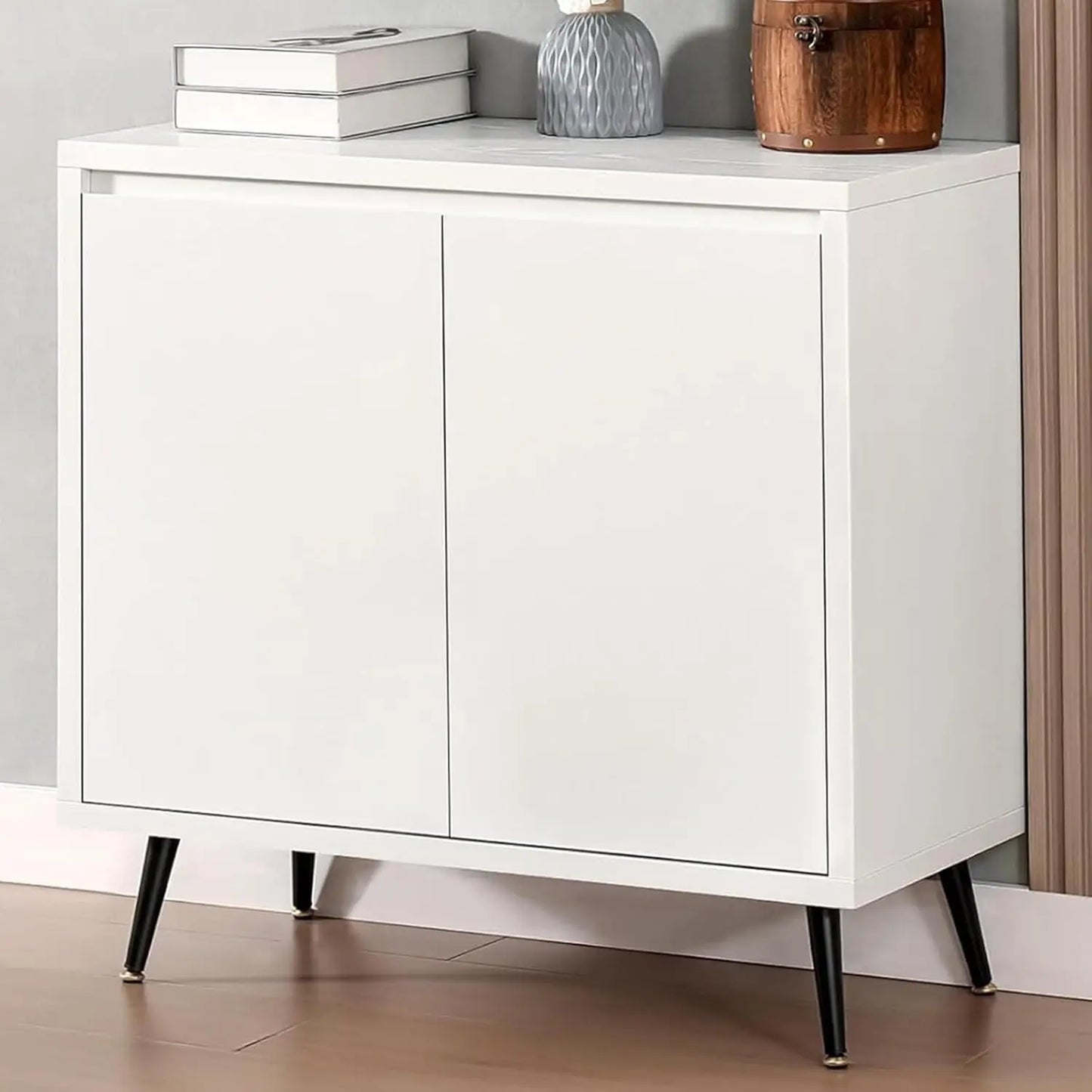 Modern 2-Door Sideboard Cabinet Freestanding Storage for Living Room