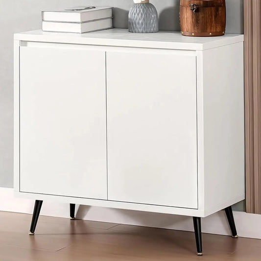 Modern 2-Door Sideboard Cabinet Freestanding Storage for Living Room