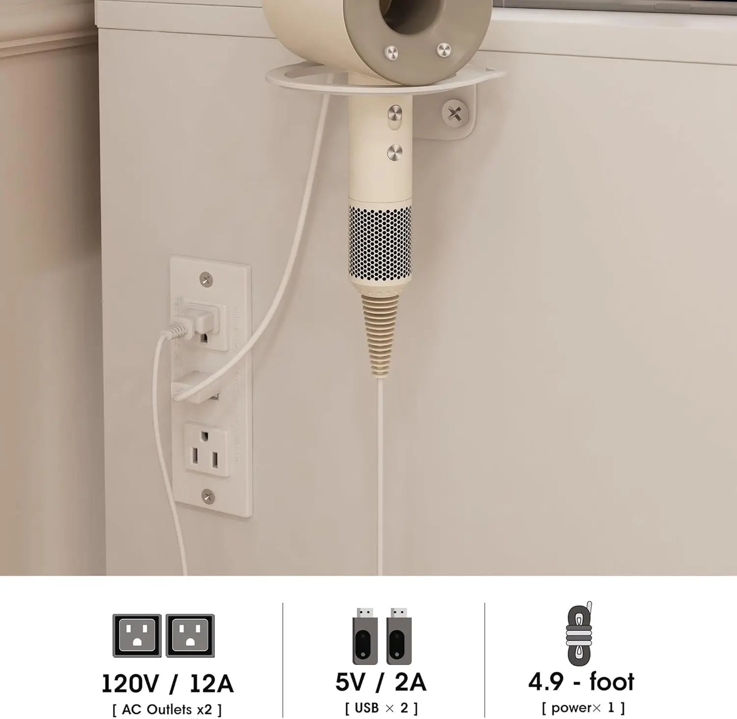 Makeup Vanity Desk with LED Mirror Jewelry Storage Charging Station