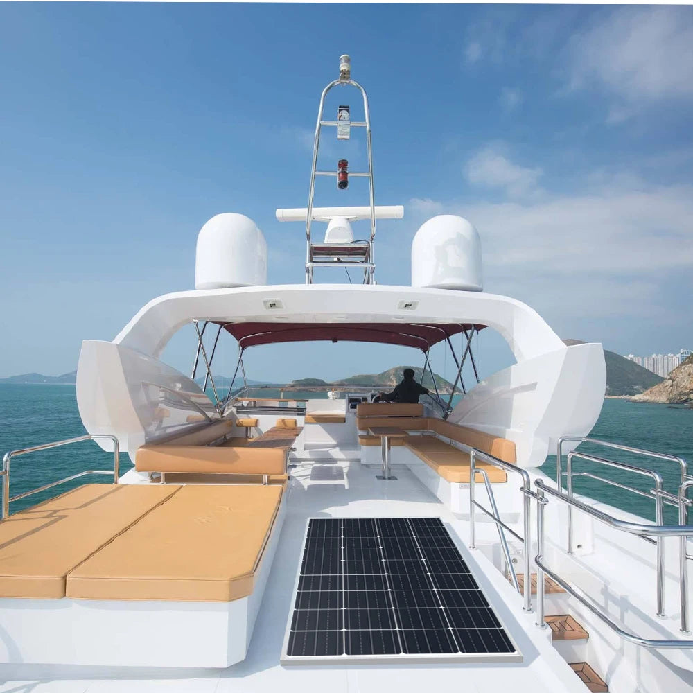 Ljustra Glass Rigid Solar Panel 18V 200W 400W Monocrystalline Waterproof