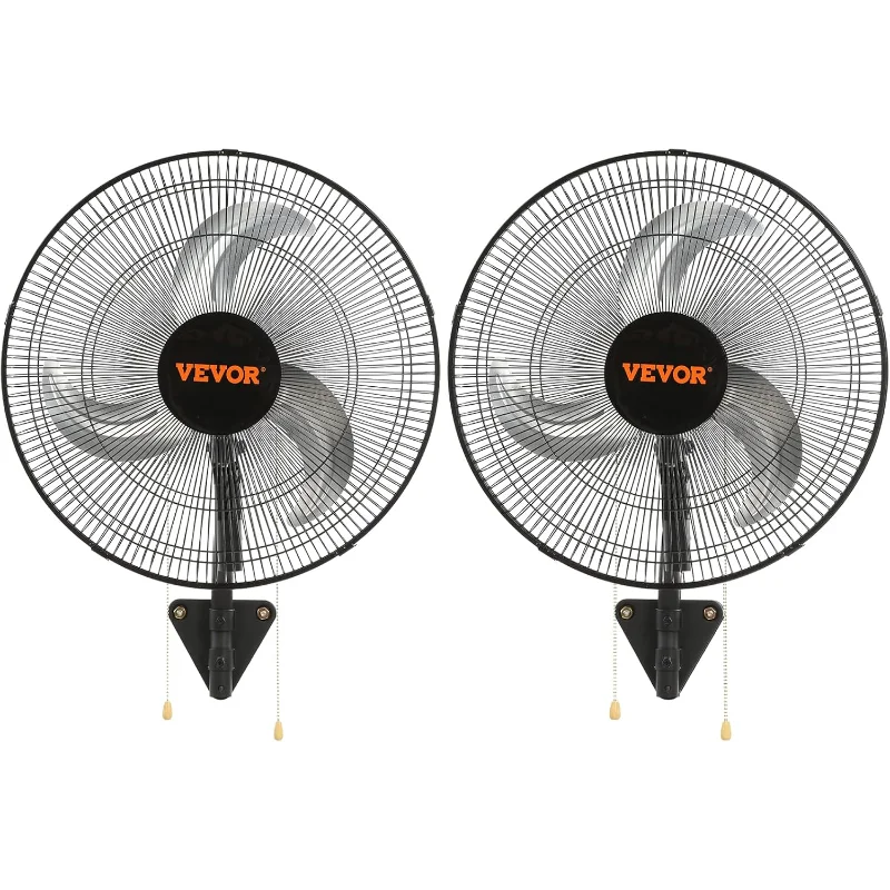 VEVOR 18 Inch Wall Mount Fan Oscillating Industrial High Velocity 4000 CFM